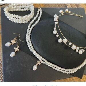 Pearl Jewelry Set